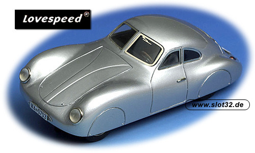 LOVESPEED Porsche 60K10 presentation 1939 silver